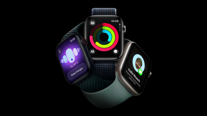 Die Apple Watch 9 (Bild: Apple/Screenshot: Golem.de)